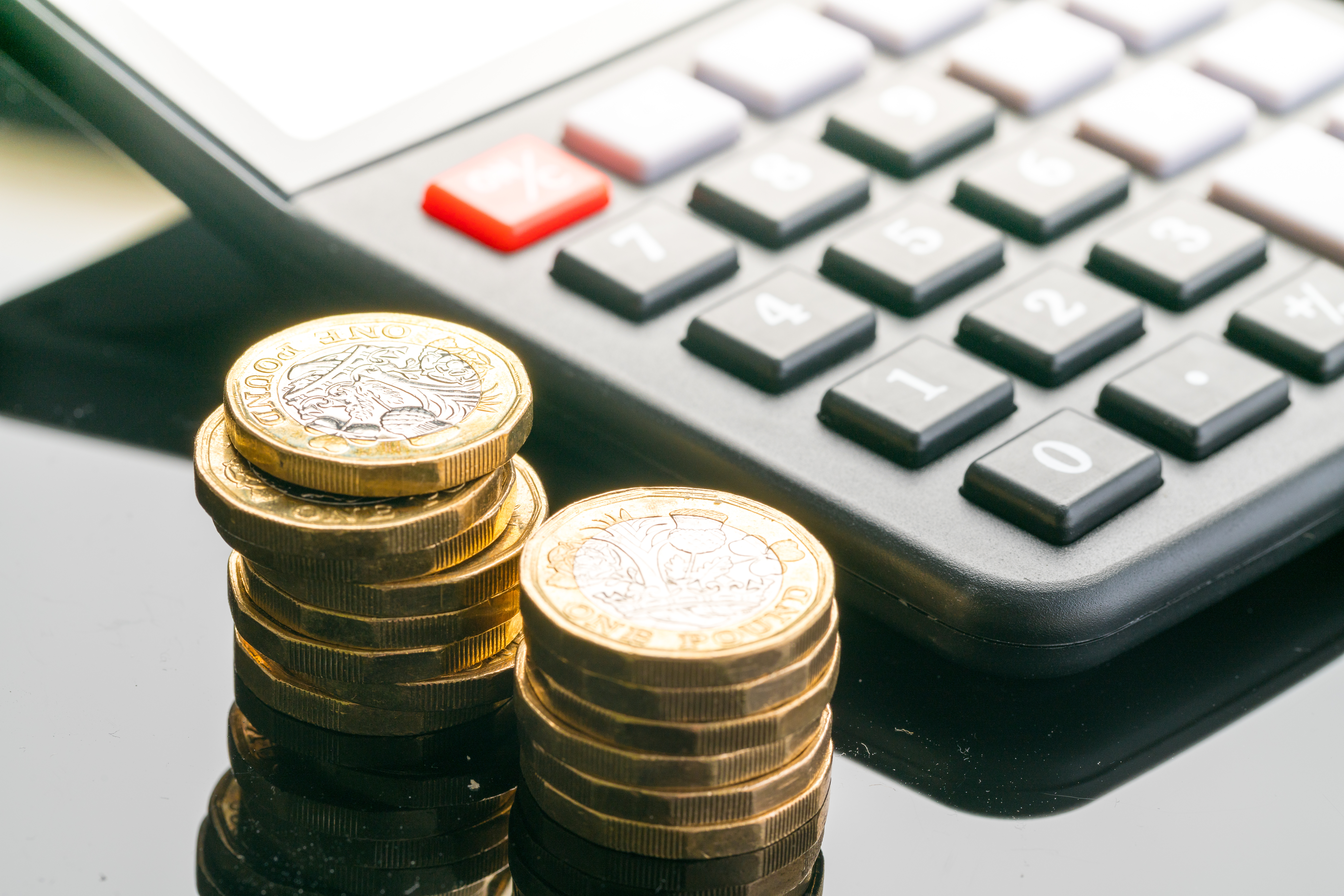Money and calculator